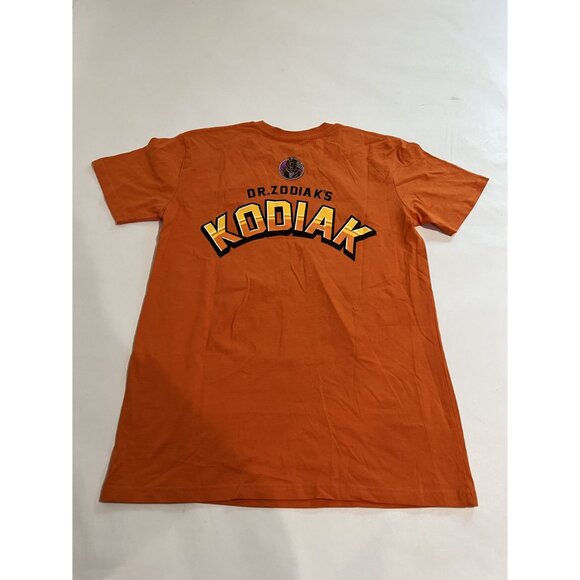 Dr. Zodiak Kodiak Cannabis T-Shirt in Orange - Picture 2 of 3